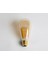 3 Adet Ct 4350 Cata 4W Rustik LED Ampul Amber 2700K E27 1