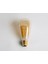 10 Adet Ct 4284 Cata 6W Rustik LED Ampul Amber 2700K E27 1