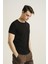 Ftx Slim Fit Bisiklet Yaka Erkek Basic Tshirt 1
