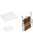 Sepet Organizer Metal Kesme Tahtası + Sabunluk + Kapağa Asılan Krom 2