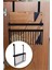 Sepet Organizer Metal Kesme Tahtası + Sabunluk + Kapağa Asılan Krom 5