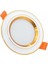 Dekoratif 7W 3 Renk Sıva Altı LED Downlight Spot - Gold Kasa 1