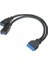 19 Pin Dişi USB 3 0 Çevirici USB 3.0 Anakart Adaptör Kablosu 20 Pin Header 2