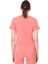 Spo-Assymetric Tee Kadın Pembe Günlük Stil Tişört 712107-PMB 2
