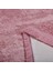 Nova Pembe 80X150 cm Pamuk Kaymaz Taban Peluş Banyo Paspası Büyük Püsküllü Banyo Halısı 2