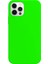 Buff Apple iPhone 12 Pro Max Rubber S Kilif Neon Green 1