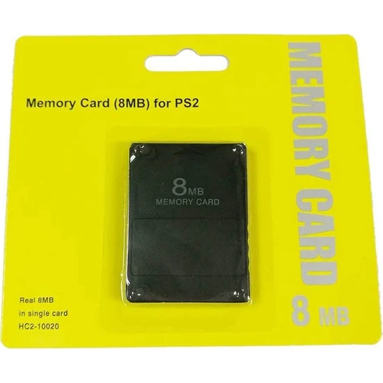 Gizala Ps2 8mb Memory Card Playstation 2 Hafıza Kartı 8 MB