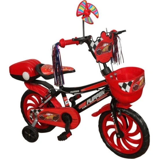 Flipper Çocuk Bisikleti 15 Jant Kırmızı