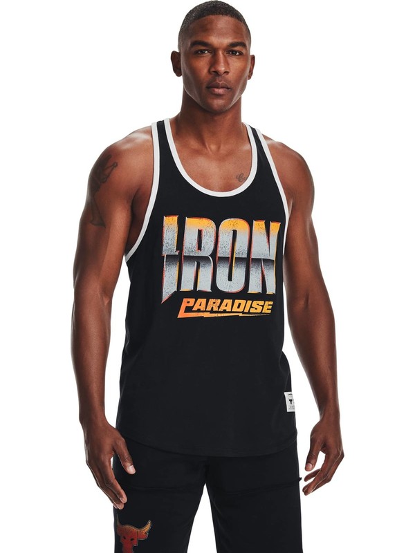 men's project rock iron paradise tank