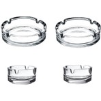 Paşabahçe Cam Bistro Küllük - Kül Tablası 4 Lü Set