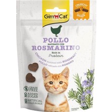 Gimcat Snacks Crunchy Tavuk ve Biberiyeli Kedi Ödülü 50GR