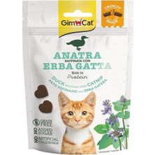 Gimcat Snacks Crunchy Ördek ve Catnipli Kedi Ödülü 50GR