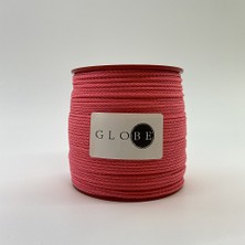 Globe 1,5 mm Polyester Çok Amaçlı Ip Halat - Pembe- 200 M.