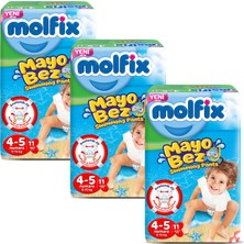 Molfix Mayo Bebek Bezi 4-5 Beden 33 Adet 9-15 kg