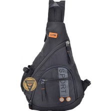 Ççs 51279 Bodybag Su Geçirmez Sırt ve Göğüs Çantası Siyah