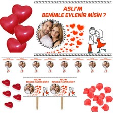 Hayaller Dükkanı Kişiye Özel Evlilik Teklifi Süsleme Seti HDTS136