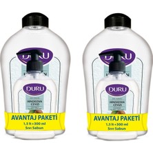 Duru Sıvı Sabun Hindistan Cevizli 1500 ML+300 ml x 2 Adet