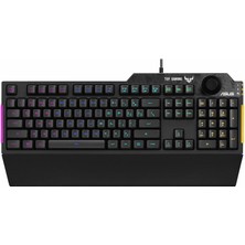 Asus Tuf Gaming K1 Mekanik Hisli Rgb Oyuncu Klavye (Yurt Dışından)