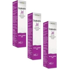 Orzax Cosakondrin Jel 100 ml x 3 Kutu
