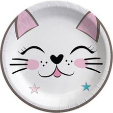 Hayaller Dükkanı Tabak Mıss Cat 23 cm Pk:8