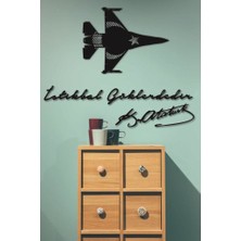 Hellove Solo Türk F16 Uçak Tablo + Istikbal Göklerdedir + Atatürk Imza