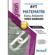 Seviye Yayınları AYT Ögreten Matematik Soru Bankası Konu Anlatımlı