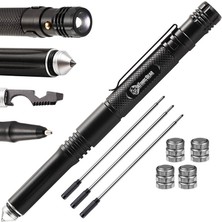 Atomic Bear Tactical Pen Çok Amaçlı Kalem Siyah