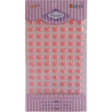 Hayaller Dükkanı Inci Kalp Sticker Pembe Pk:77