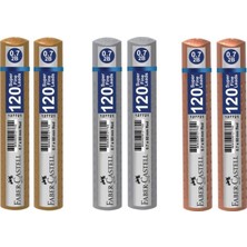 Faber-Castell Grip Min 0.7 2b 60 mm 120'li Tüp Pastel Renkler 6'lı Set : 5