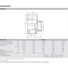 Honeywell SM110-1/2A6.0  Emniyet  Ventili - (1/6'' / 6 Bar)