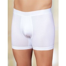 Şahinler Likralı Şahinler Yazılı Torbalı Boxer Beyaz ME031