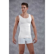 Doreanse Erkek Pamuk Geniş Yaka Toparlayıcı Korse Atlet 5950