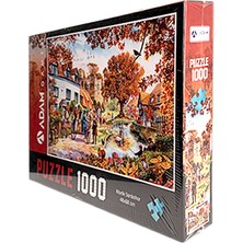 Adam Games Köyde Sonbahar Puzzle 1000 Parça