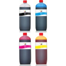 QC Lexmark Z1320 Yazıcı Uyumlu Kartuş Mürekkebi PRO Serisi 1000ml Set 4 Renk