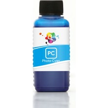Qc Canon Pixma Pro 10S Yazıcı Uyumlu Kartuş Mürekkebi Pro Serisi 100ML Pc Pigment Fotoğraf Mavi