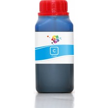 Qc Canon I455 Yazıcı Uyumlu Kartuş Mürekkebi Pro Serisi 250ML C Dye Mavi
