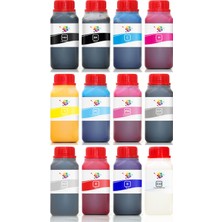 Qc Canon Imageprograf Pro 2000 Yazıcı Uyumlu Kartuş Mürekkebi Pro Serisi 250ML Mürekkep Seti