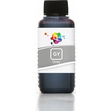 Qc Canon Pgı 650XL Clı 651XL Kartuş Mürekkebi 6 Renk Pro Serisi 100ML Gy Dye Gri