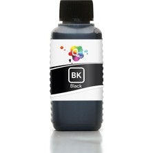Qc Canon Starwriter 80 Wp Deluxe Yazıcı Uyumlu Kartuş Mürekkebi Pro Serisi 100ML Bk Dye Siyah