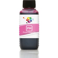 Qc Canon Bjı 905D Yazıcı Uyumlu Kartuş Mürekkebi Pro Serisi 100ML Pm Dye Fotoğraf Macenta