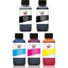 Qc Canon Imageprograf IPF750 Yazıcı Uyumlu Kartuş Mürekkebi Pro Serisi 250ML Mürekkep Seti