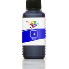 Qc Canon Imageprograf IPF9100 Yazıcı Uyumlu Kartuş Mürekkebi Pro Serisi 100ML B Pigment Gök Mavi