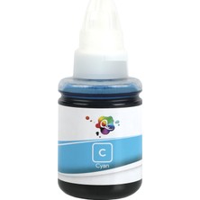 Qc Canon Pixma G2000 Yazıcı Uyumlu Kartuş Mürekkebi Pro Serisi 135ML C Dye Mavi