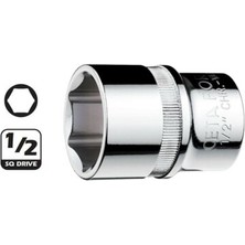 Ceta Form Ceta 1/2" 6 Köşe Lokma Anah 25 MM-C22 H25