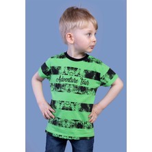 Toontoy Erkek Çocuk Çizgi Desenli Tişört