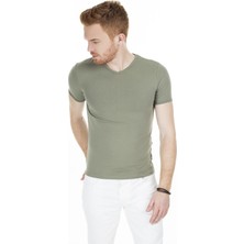 Cazador 4619 Erkek Stn. V Yaka T-Shirt