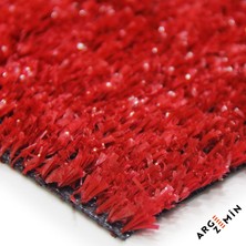 Arge Zemin Argezemin Kırmızı Suni Çim Halı 6 mm 2 M x 10 M