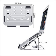 Techmaster Macbook Notebook Taşınabilir Ayarlanabilir Ergonomik Stand ND06