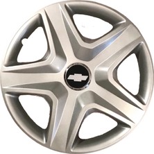 HMNL Chevrolet  16'' Inç Gri 4lü Set Jant Kapağı Çelik Jant Görünümlü