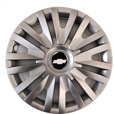 HMNL Chevrolet Metro 15'' Inç Gri 4lü Set Jant Kapağı Çelik Jant Görünümlü